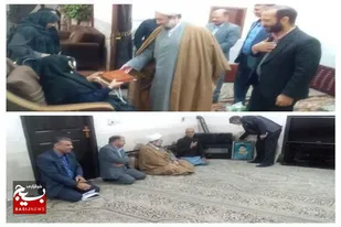 دیدار نماینده ولی فقیه با خانواده شهدای انقلاب