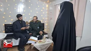 پاک&zwnj;سازی ۶۰۰ ناخن مصنوعی توسط واحد خواهران بسیج اصناف در جوار حرم رضوی