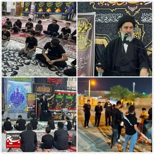 برگزاری مراسم سوگواری شهادت حضرت امام سجاد(ع) در هندیجان