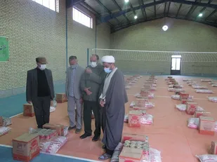 برگزاری رزمایش کمک های مومنانه در شهرستان خوسف