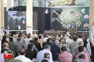 برگزاری مراسم گرامیداشت چهلمین روز شهادت رئیس جمهور شهید