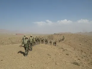اردوی پایانی دوره تکمیلی گردان ۱۱۶ دشتستان برگزار شد