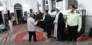 همایش تجلیل از رزمندگان جهاد و مقاومت در ساروق برگرار شد+تصاویر