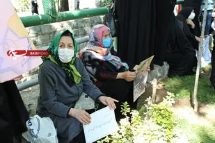تجمع مردم تهران در حمایت از مردم فلسطین مقابل دفتر سازمان ملل