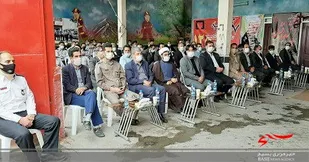 دیدار فرمانده سپاه شیروان با آتش نشانان بمناسبت روز آتش نشان