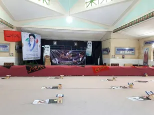 آماده سازی برنامه های ارتحال امام راحل در بخش بسطام