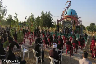 مراسم عزاداری ایام محرم در تیپ انصارالحسین(ع) همدان