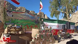 هدف اصلی دشمن، مانع تراشی برای حرکت شتابان قطار پیشرفت در کشور است/یادواره شهدای چیدن در باغملک