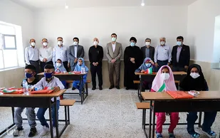 افتتاح مدرسه شهید صفدری روستای عُنیِت اهواز