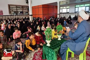 برگزاری جشن عید مبعث در روستاهای نوار و فارسجین رزن