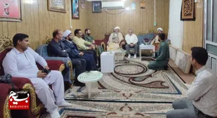دیدار مسئولان نیروی دریایی سپاه با خانواده شهید فدویان مقدم