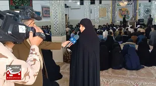 برگزاری جشن حضور تا ظهور در محلات اسلامی &nbsp;و مدارس شهرستان میرجاوه