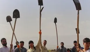 حضور ۳۵۰ دانشجو در اردوی جهادی عهد خدمت بسیج دانشجویی استان قم