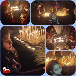 مراسم شام غریبان کودکانه در مسجد امام محمدباقر"ع" خرمشهر