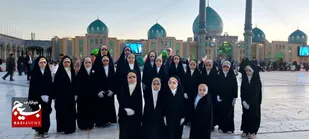 اجرای زنده گروه سرود دختران دهه نودی قم در مناسبت&zwnj;های ملی و مذهبی