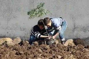 راه اندازی دو نهالستان دانش آموزی در گرمسار