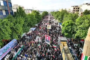 اجتماع بزرگ جان&zwnj;فدایان ایران امام&zwnj;رضایی در خرم&zwnj;آباد+عکس