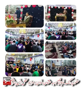 سفره کریمانه افطاری روزه اولی ها در مهدیه خلیل شهر