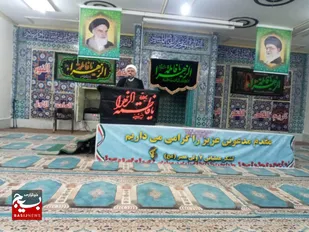 برگزاری مراسم شهادت حضرت فاطمه زهرا (س) در لشکر عملیاتی ۷ ولیعصر (عج)