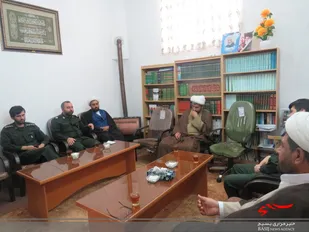 دیدار با امام جمعه شهرستان راز و جرگلان