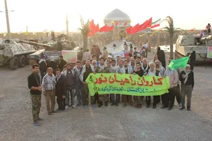 کاروان برادران کردکوی در  راهیان نور جنوب کشور