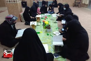 برگزاری محفل انس با قرآن کریم در پایگاه بسیج حضرت معصومه (س) گناوه