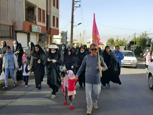 همایش پیاده روی خانواده های کارکنان و پاسداران سپاه فتح کهگیلویه و بویراحمد