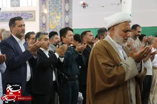 طنین وحدت و شکوه بندگی نماز عید قربان در تربت&zwnj;جام از نگاه بسیج