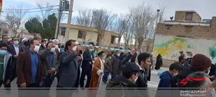 راهپیمایی 22بهمن امسال در لنجان حضوری برگزارشد