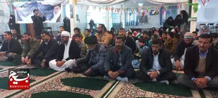 مراسم آبروی محله افتخارکوچه درقشه توت برگزارشد