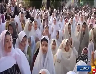 برگزاری جشن تکلیف دختران در آستان مقدس امامزاده طاهر (ع) مهرشهر