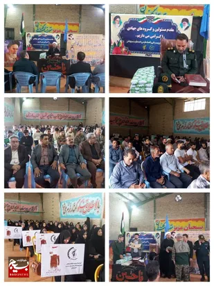 رزمایش جهادگران فاطمی ۴ با حضور ۴۰۰ جهادگر بسیجی در باخرز+تصاویر