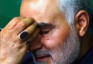 تمثال شهید سلیمانی زینت&zwnj;بخش کاشان شد