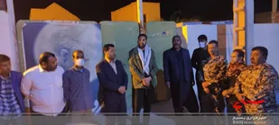 بازديد رئیس شورای تامین شهرستان ریگان و فرمانده سپاه از گشت های رضویون بسیج