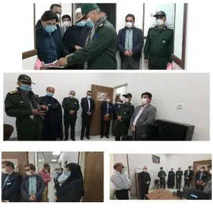 افتتاح دفتر کانون بسیج جامعه پزشکی شهرستان بردسکن