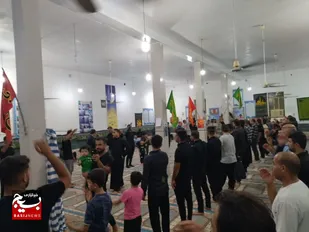 برگزاری  گرامیداشت  نوجوان کربلا حضرت قاسم (ع) در روستای کریم آباد هندیجان