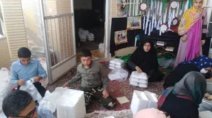 سنگ تمام جهادگران بسیجی رفسنجان برای نیازمندان
