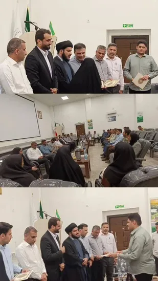 مراسم  تکریم  و معارفه مسئولین بسیج دانشجویی  استان هرمزگان برگزارشد
