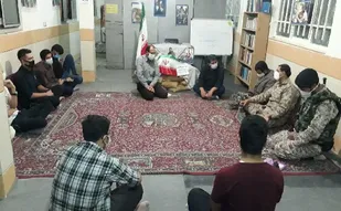 جلسه برنامه ریزی گشت پشتیبان حوزه های بسیج خوانسار