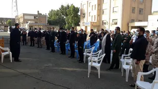 برگزاری مراسم عزاداری ماه محرم در سپاه ناحیه کرمانشاه