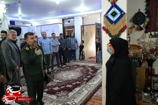 دیدار خانواده معظم شهید حسین اسحاقی