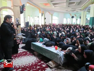 تجمع ۵۰۰۰ دانش آموزان دختر راهیان در یادمان شلمچه