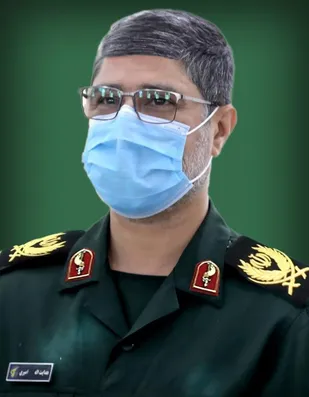 اعطای درجه سرداری به جانشین فرماندهی سپاه امام سجاد(ع) هرمزگان