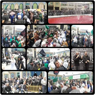 آئین ۵۰۰ ساله بنی اسد در صحن جعفربن موسی(ع) پیشوا