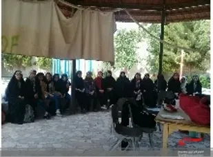 برگزاری اردوی تفریحی دختران طرح شهید بهنام محمدی پایگاه رضوی