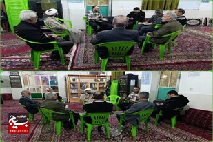 دیدار مردمی مسئولان شهرستان سرخه در محله اسلامی