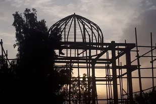ساخت یادمان شهدای گمنام گلمورتی