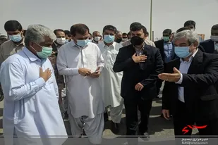 استاندار سيستان و بلوچستان به شهرستان ايرانشهر سفر كرد