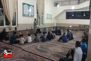 آموزش عمومی سلاح در مساجد روستا های بخش سردرود