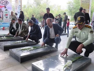 برگزاری مراسم مهمانی لاله ها در بروجن